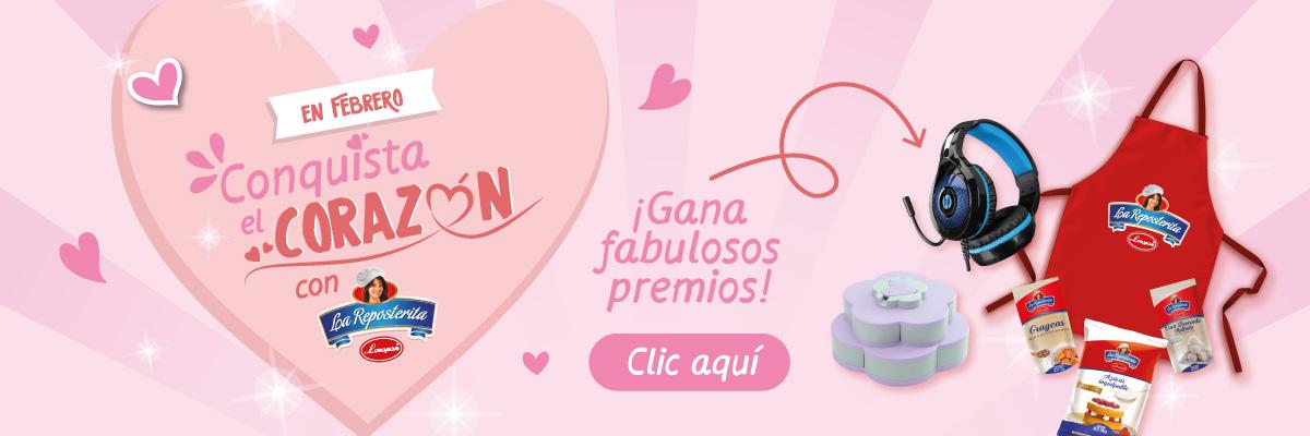 Conquista el corazón con La Reposterita