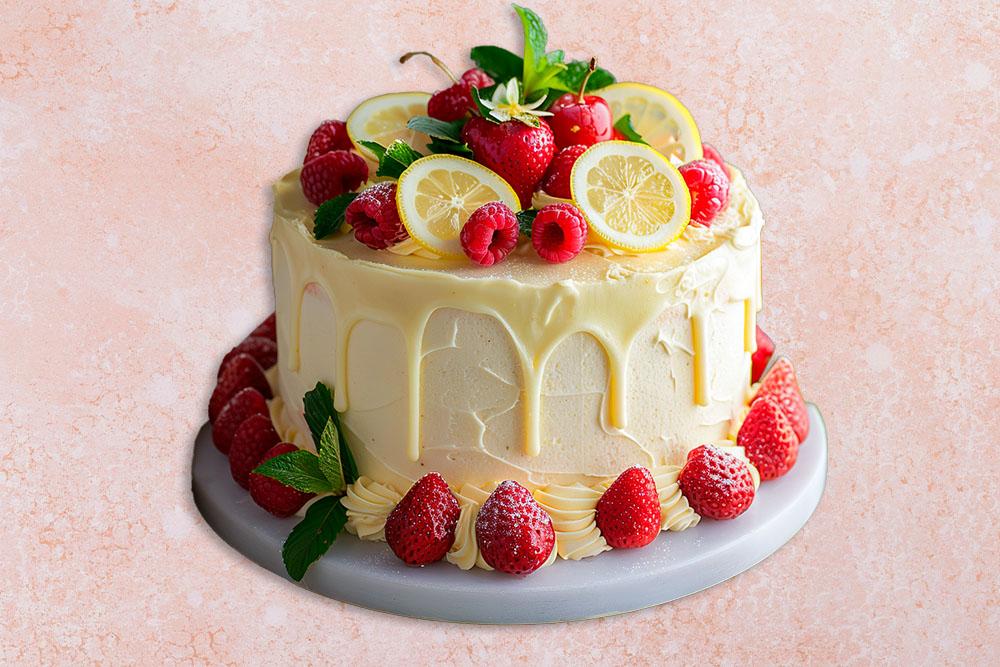 Torta de Yogurt y Limón