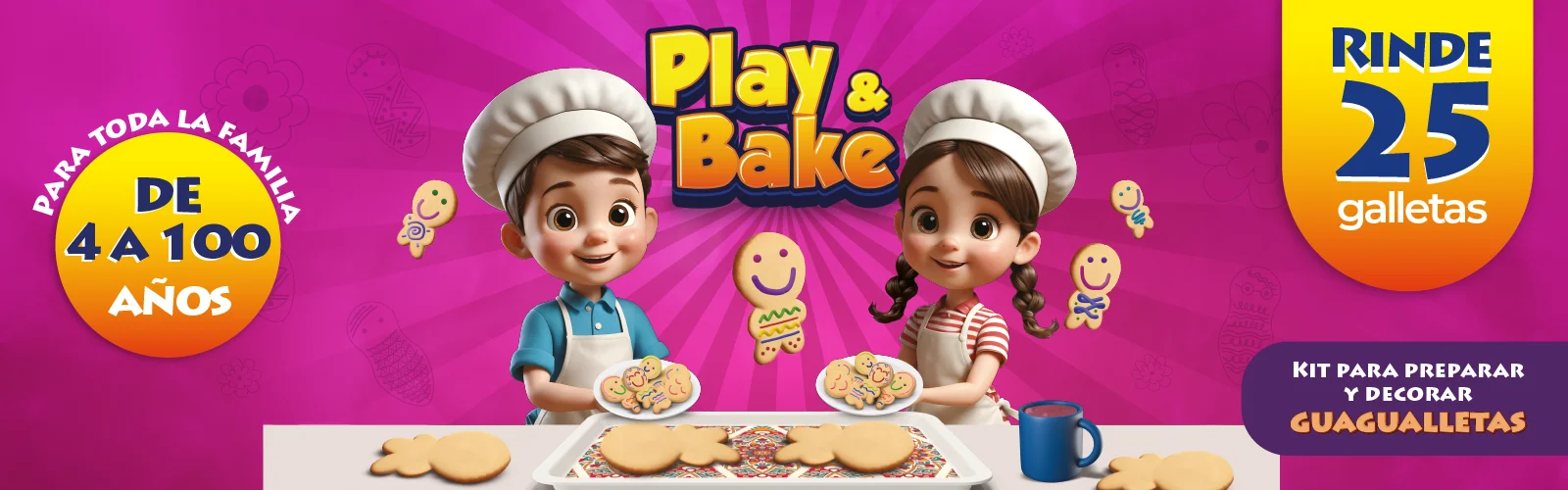Play & Bake Guagualletas